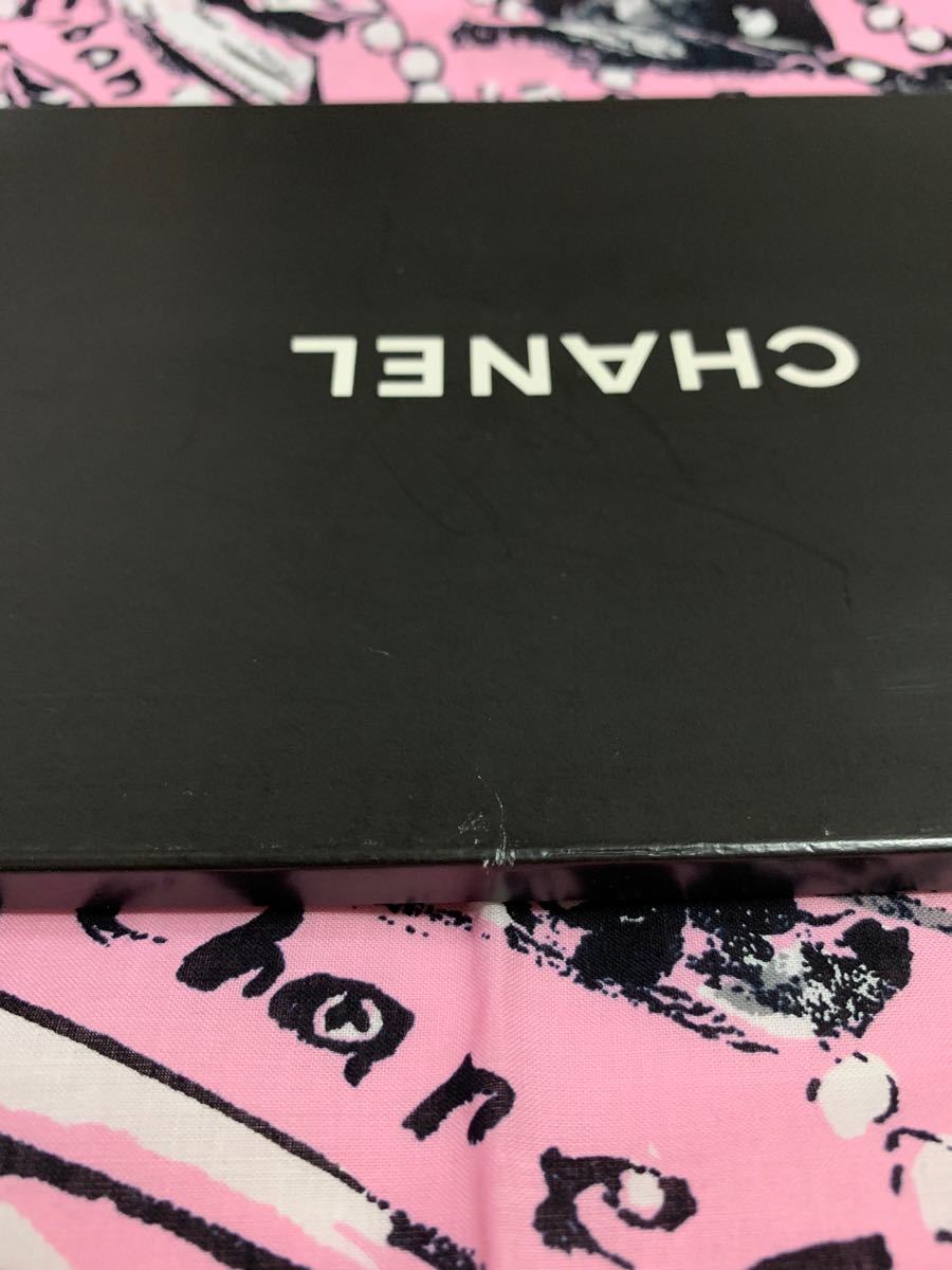 CHANEL シャネル ハンカチ 花柄-