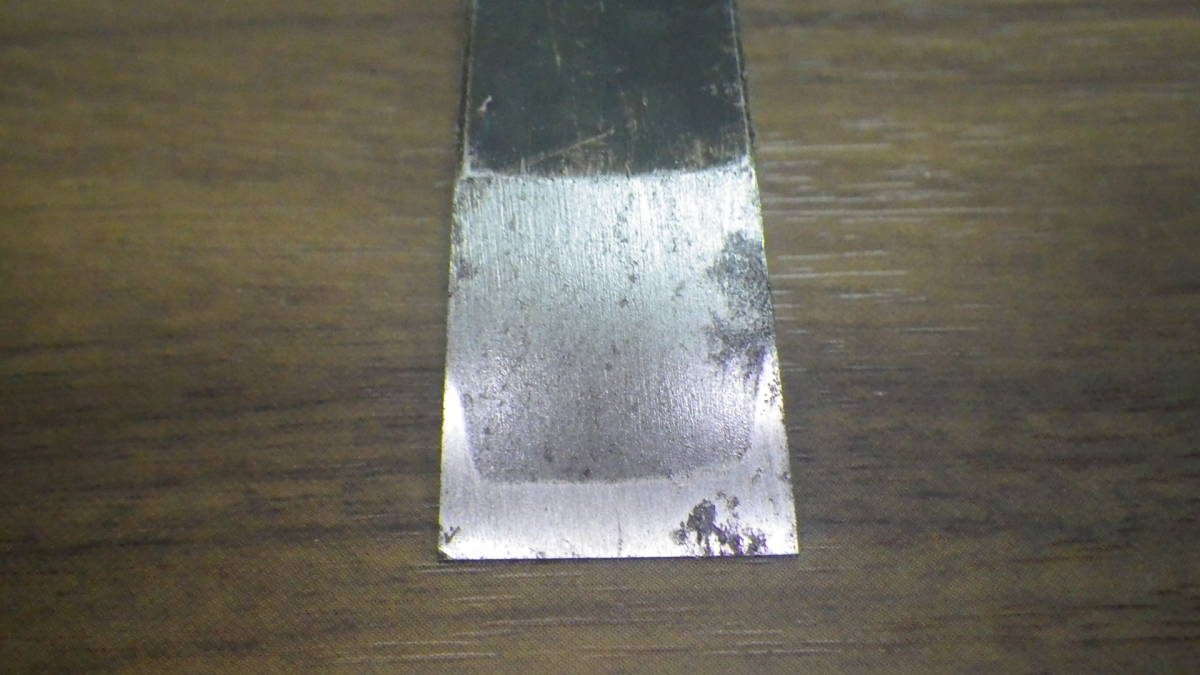 新品未使用長期保管品 叩き鑿 銘「み 廣近」 刃幅6分(1.8 新品未使用長期保管品 叩き鑿 銘「み 廣近」 刃幅6分(1.8