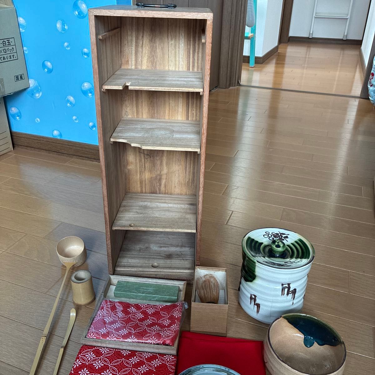 茶道具 短冊箱 茶器セット 木製 漆器 陶器 煎茶道 10点セット｜Yahoo