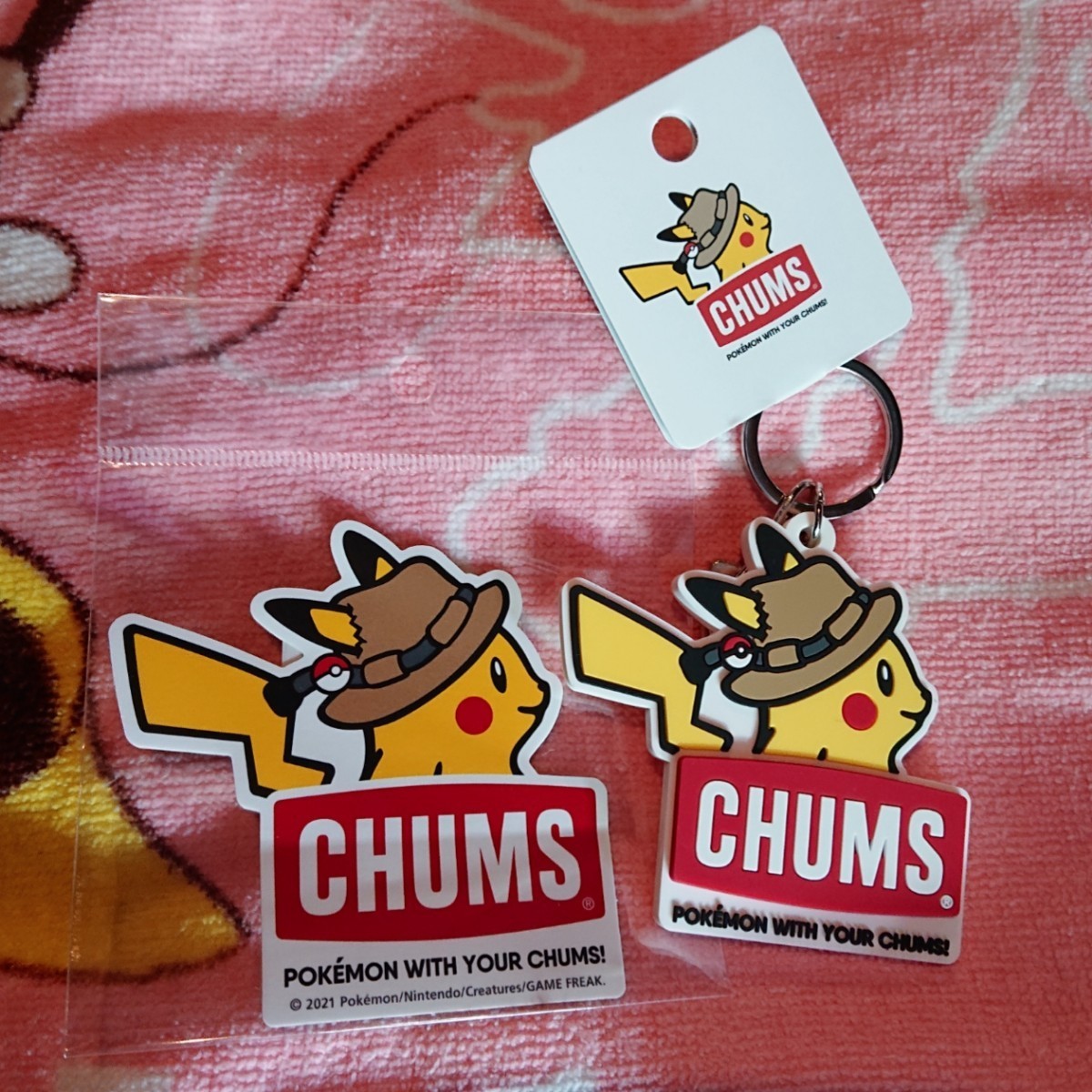 Paypayフリマ ポケモンセンター限定 Chums ピカチュウ ステッカー ラバーキーホルダー Paypayフリマ ポケモンセンター限定 Chums ピカチュウ ステッカー ラバーキーホルダー