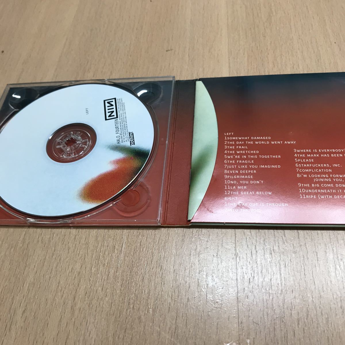  зарубежная запись CD Nine Inch Nails/The Fragile 2 листов комплект 