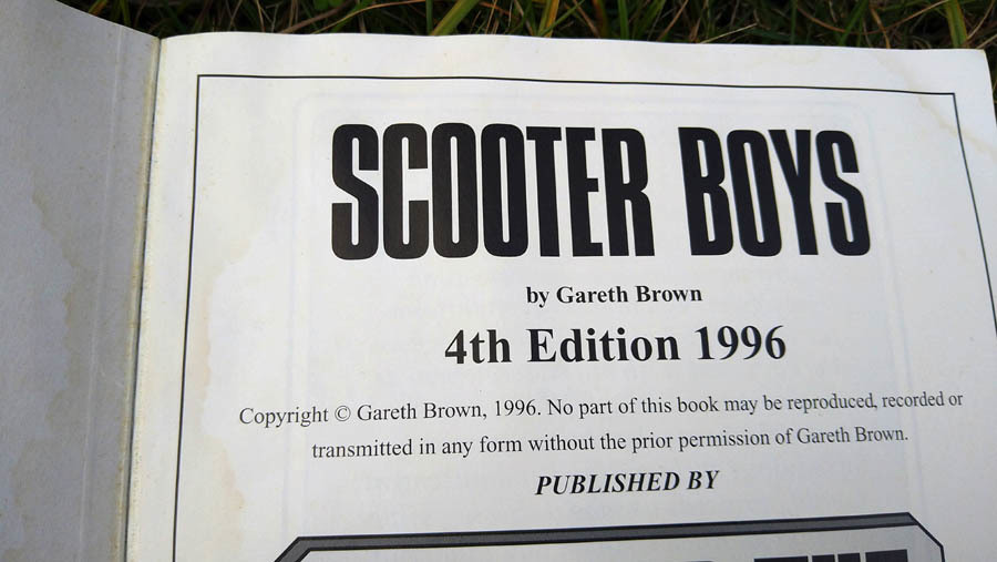 SCOOTER BOYS 1996 fiscal year edition Gareth Brown work all 129 page [ generally damage equipped read see . problem not equipped ]mozPaul Weller Ocean/Colour Scene