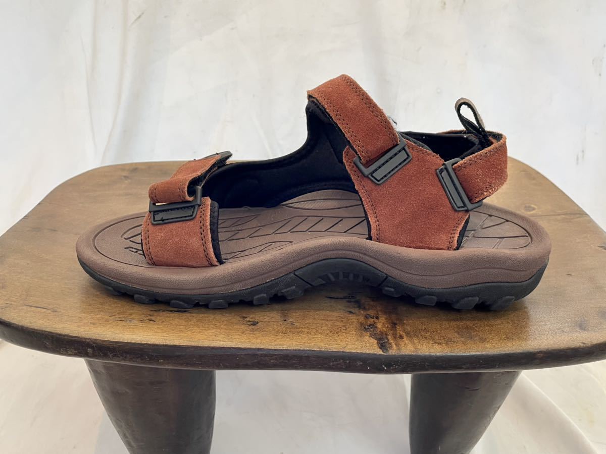 実物 イギリス軍 British Army トロピカル サンダル tropical sandal スポーツサンダル Size 9 約 27cm 茶色 ブラウン Teva suicoke chaco_画像2