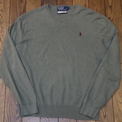 Polo Ralph Lauren ピマコットン ニット セーター M ミントグリーン