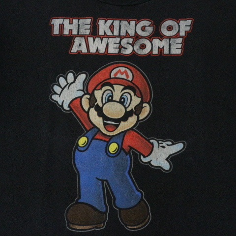 ヤフオク Nintendo Super Mario マリオ Tシャツ ブラック ヤフオク Nintendo Super Mario マリオ Tシャツ ブラック