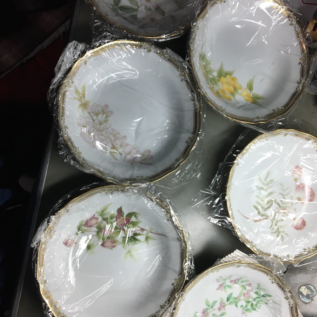 ノリタケ Noritake JAPAN GALA 1497 6枚 スープ皿小 金縁 花|PayPayフリマ