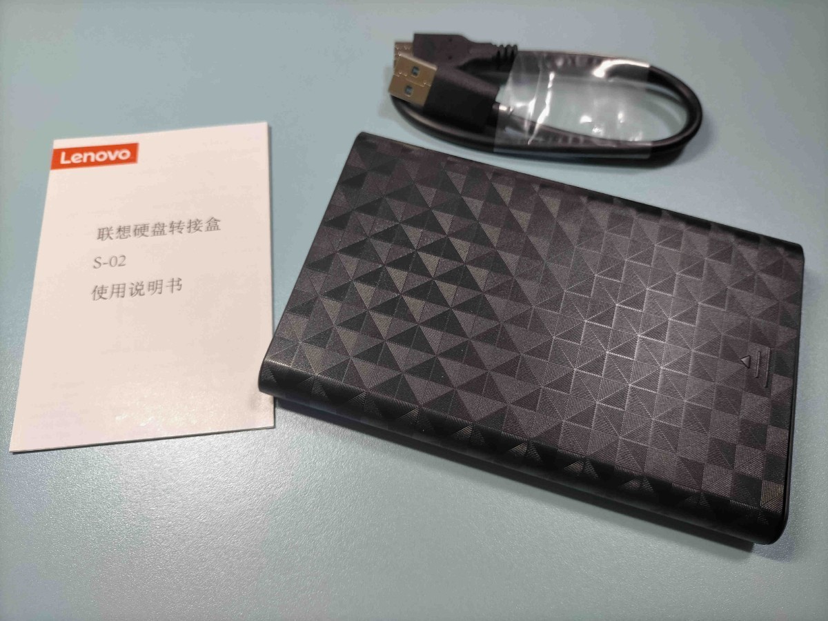 E020 Lenovo USB3.0 外付け HDD 500G ポータブルハードディスク