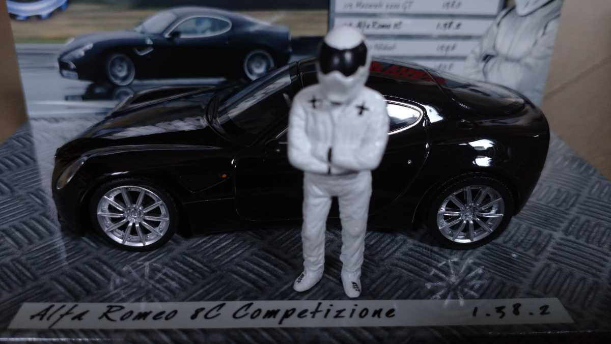 1/43 ミニチャンプス アルファロメオ 8C Competizione 黒 トップギア MINICHAMPS Alfa Romeo TopGearの画像3