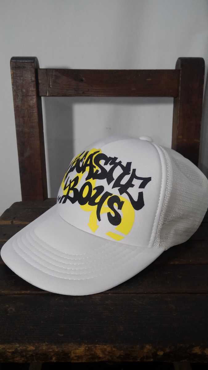 Old Beastie boys solid gold hits mesh cap 00s レア ビースティーボーイズ ソリッドゴールドヒッツ メッシュキャップ 非売品 ビンテージ_画像1