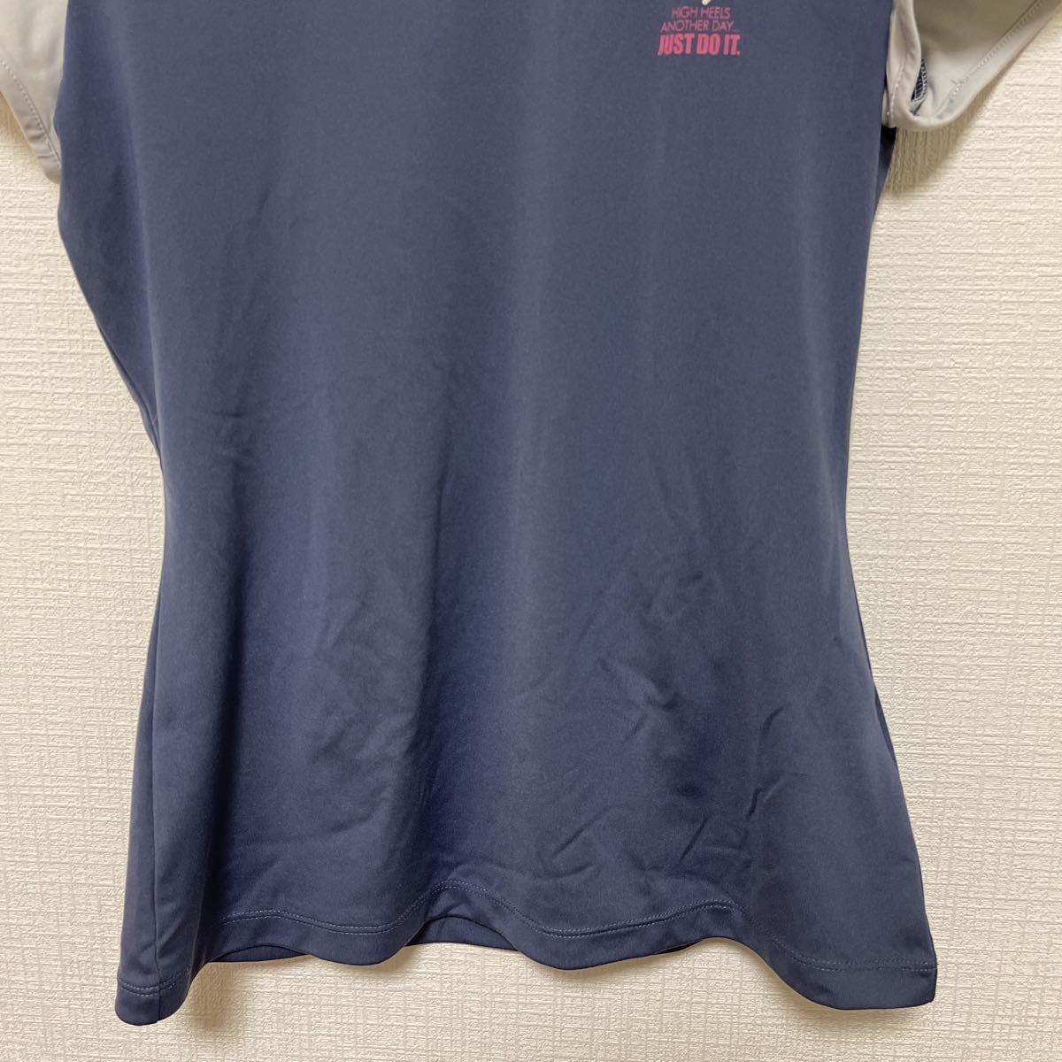 NIKE ナイキ NikeFIT ナイキフィット レディース スポーツウエア 半袖 Tシャツ Mサイズ ポリエステル_画像5