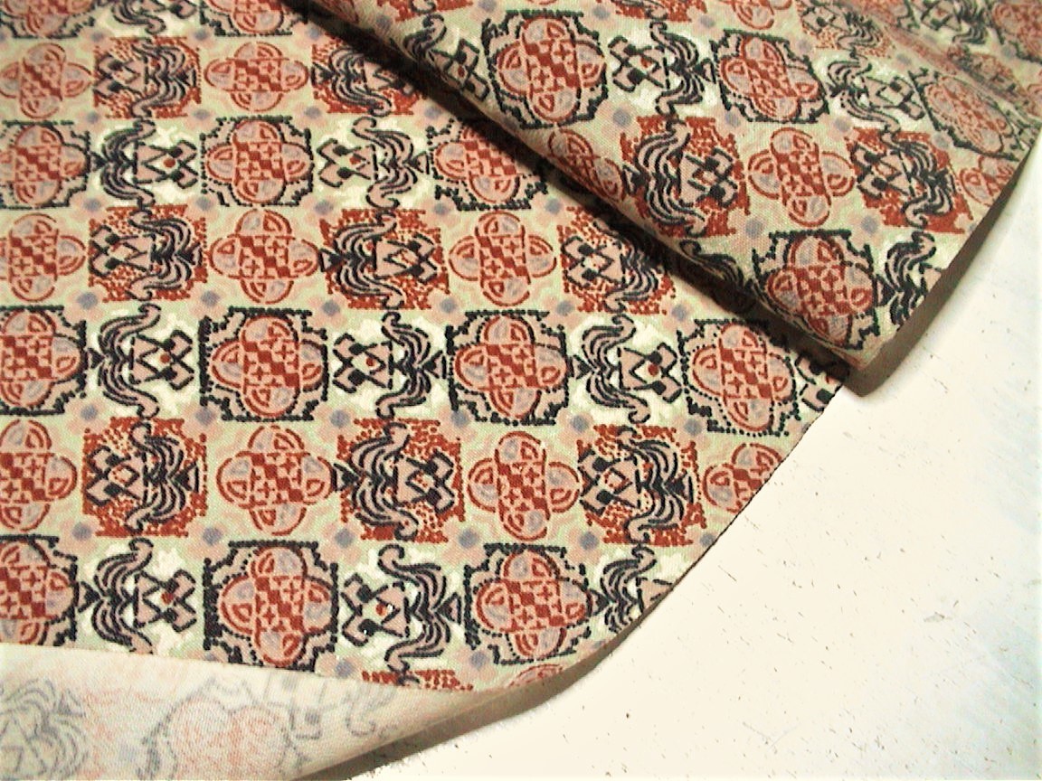  кимоно лоскут ( старый ткань ) человек шелк перо подкладка .. узор античный (36x262,25x124cm)