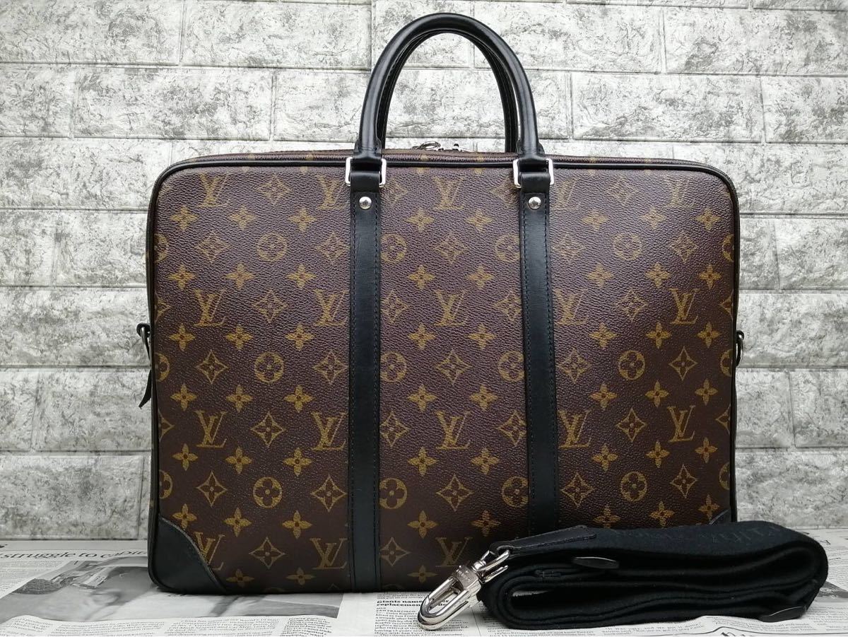 ルイヴィトン LOUIS VUITTON モノグラム ビジネスバッグ Yahoo!フリマ