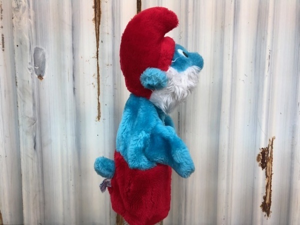 期間限定大幅値下げ！ 【 ハンドパペット 】パパ スマーフ ヴィンテージ ハンドパペット PAPA SMURF VINTAGE Puppet 人形　VG-1_画像4