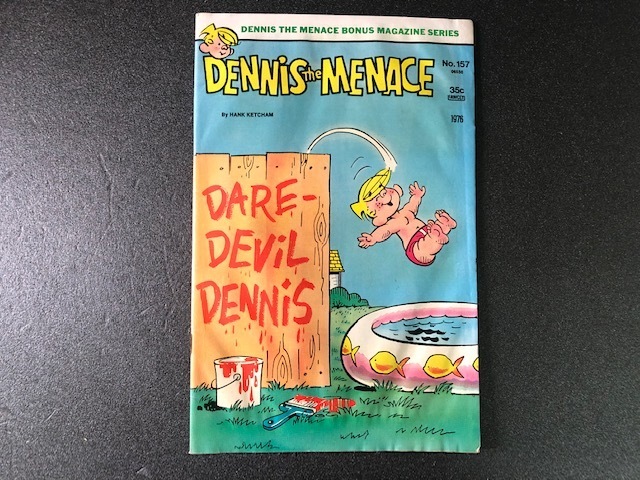 期間限定大幅値下げ クリックポスト可! №114 Dennis the Menace デニス ザ メナス コミック わんぱくデニス DARE-DEViL DENNIS VG-A-10_画像1