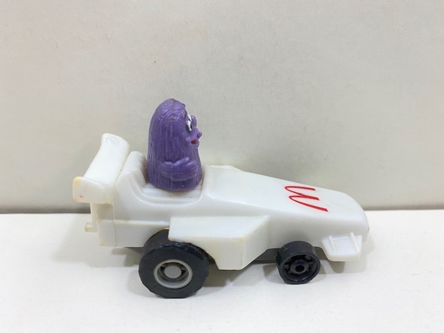 【 マクドナルド 】 グリマス ミニカー ミールトイ プルバックカー ファストマック スピードマック / 1988 Mcdonald's MEAL TOY / 管理V21_画像4