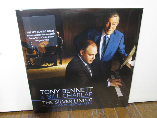sealed 未開封 EU-original The Silver Lining - The Songs of Jerome Kern 2LP[Analog] Tony Bennett & Bill Charlap 重量盤 レコード_画像1