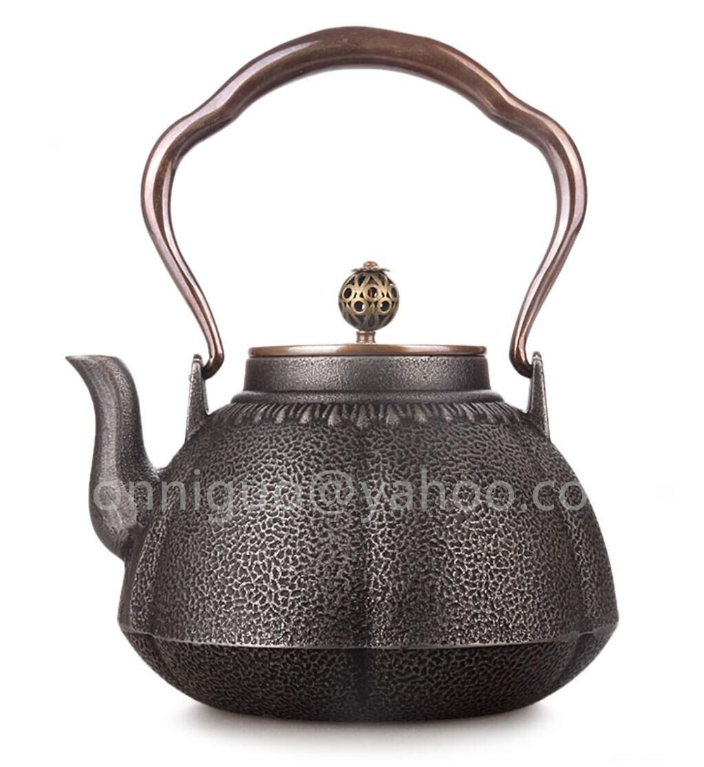 新しいスタイル 八面復旧茶壺 提梁壺 焼かんGY101 鉄瓶 鉄分補給 鉄