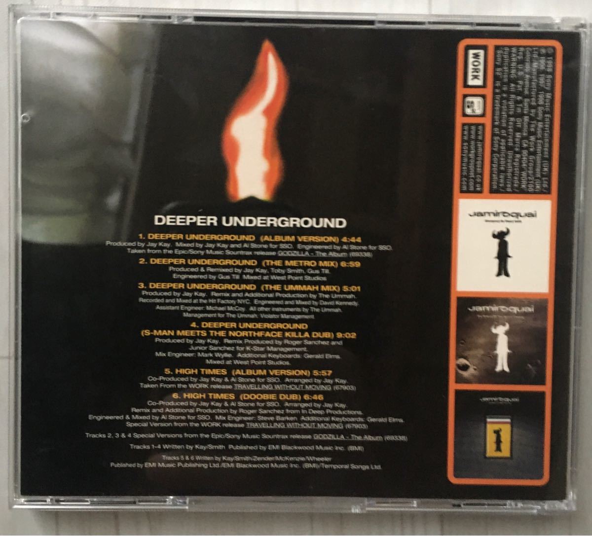 ◆ジャミロクワイ Deeper Underground◆輸入盤CD+VIDEOセット