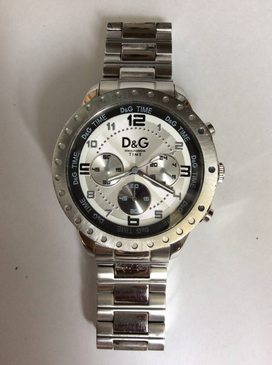 DOLCE&GABBANAドルチェ&ガッバーナ D&G TIME NAVAJO ナバジョ クロノグラフ 腕時計 型番 DW0191(5/12) _画像7