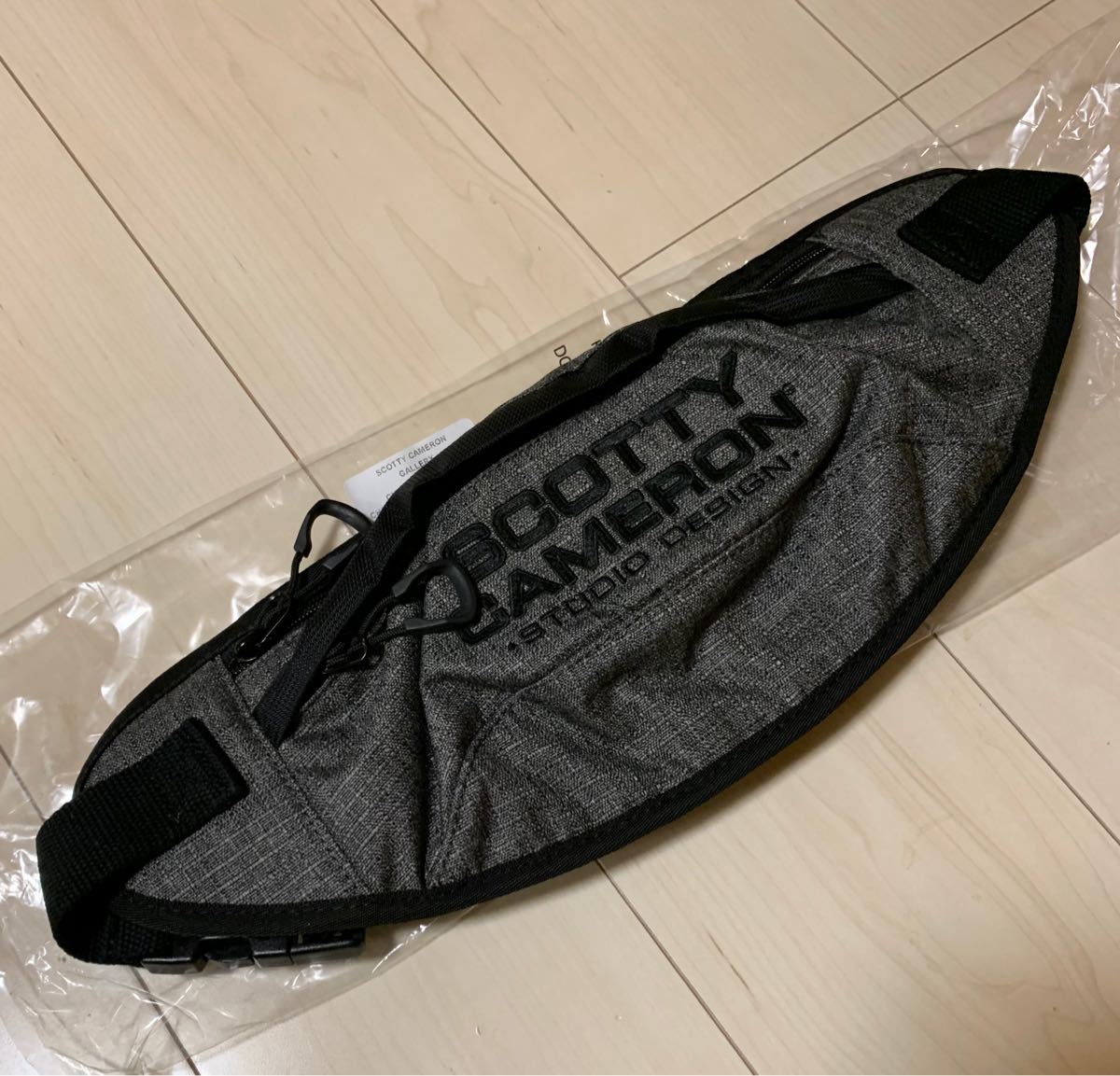 スコッティキャメロン GO BAG ゴーバッグ グレー ウエストバッグ