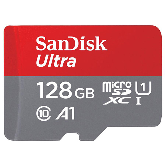【ゆうパケット対応】SanDisk microSDXCメモリーカード SDSQUAR-128G-JN3MA 128GB_画像1