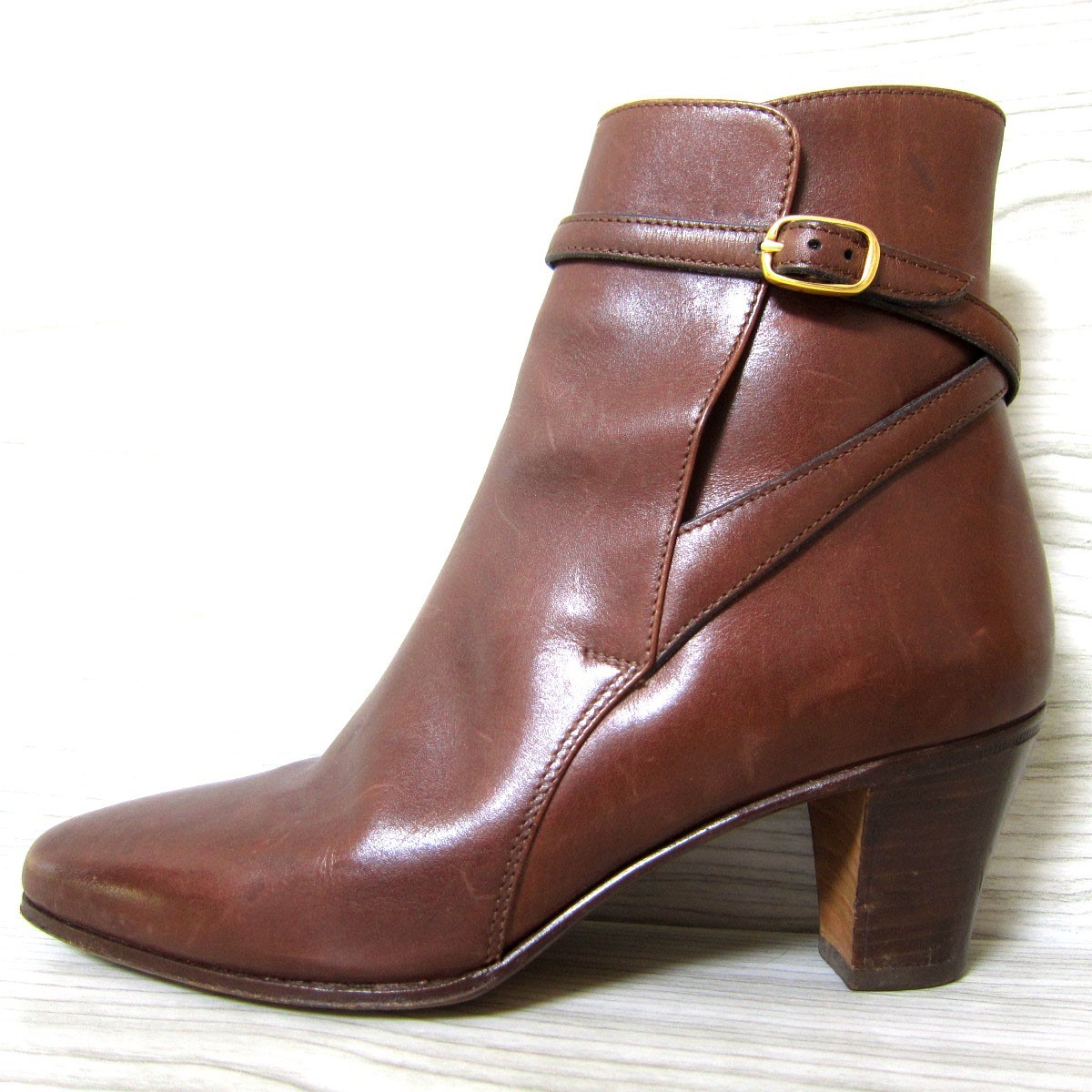 美品 TANINO CRISCI タニノクリスチー ベルト レザー ジョッパー