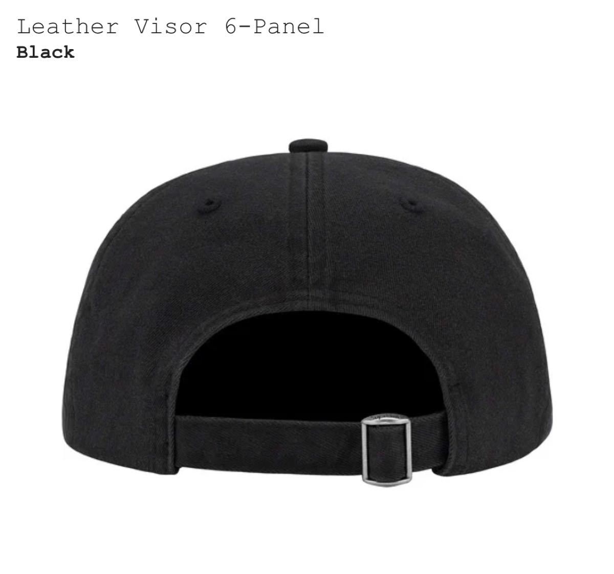 シュプリーム Leather Visor 6-Panel