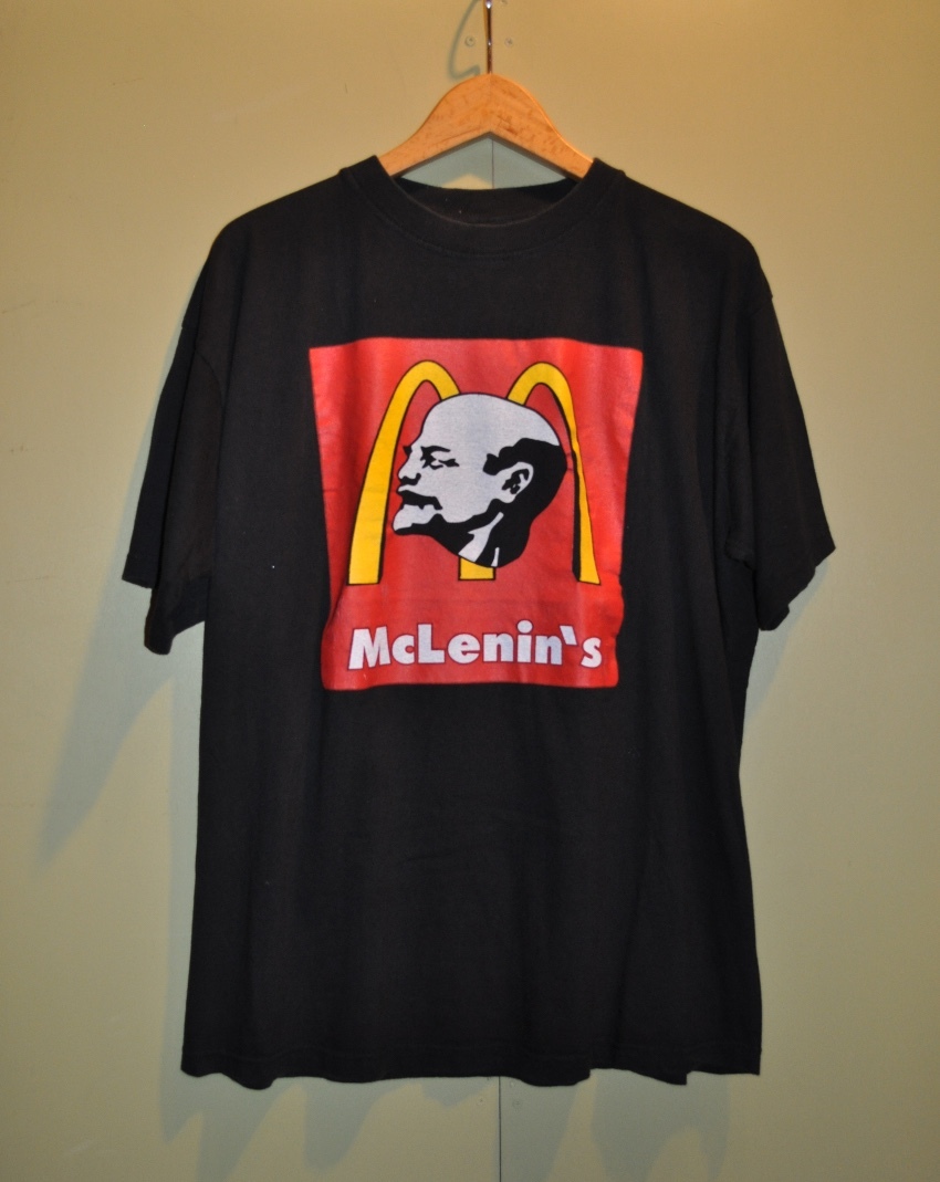 ユーズド 90年代 McLenin's THE PARTY IS OVER マクレーニン ザ パーティー イズ オーバー Tシャツ