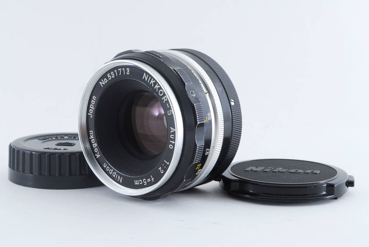正規品大得価 Nikon - 希少 NIKON S Auto 5cm f2 PAT.PEND 刻印 Y528の