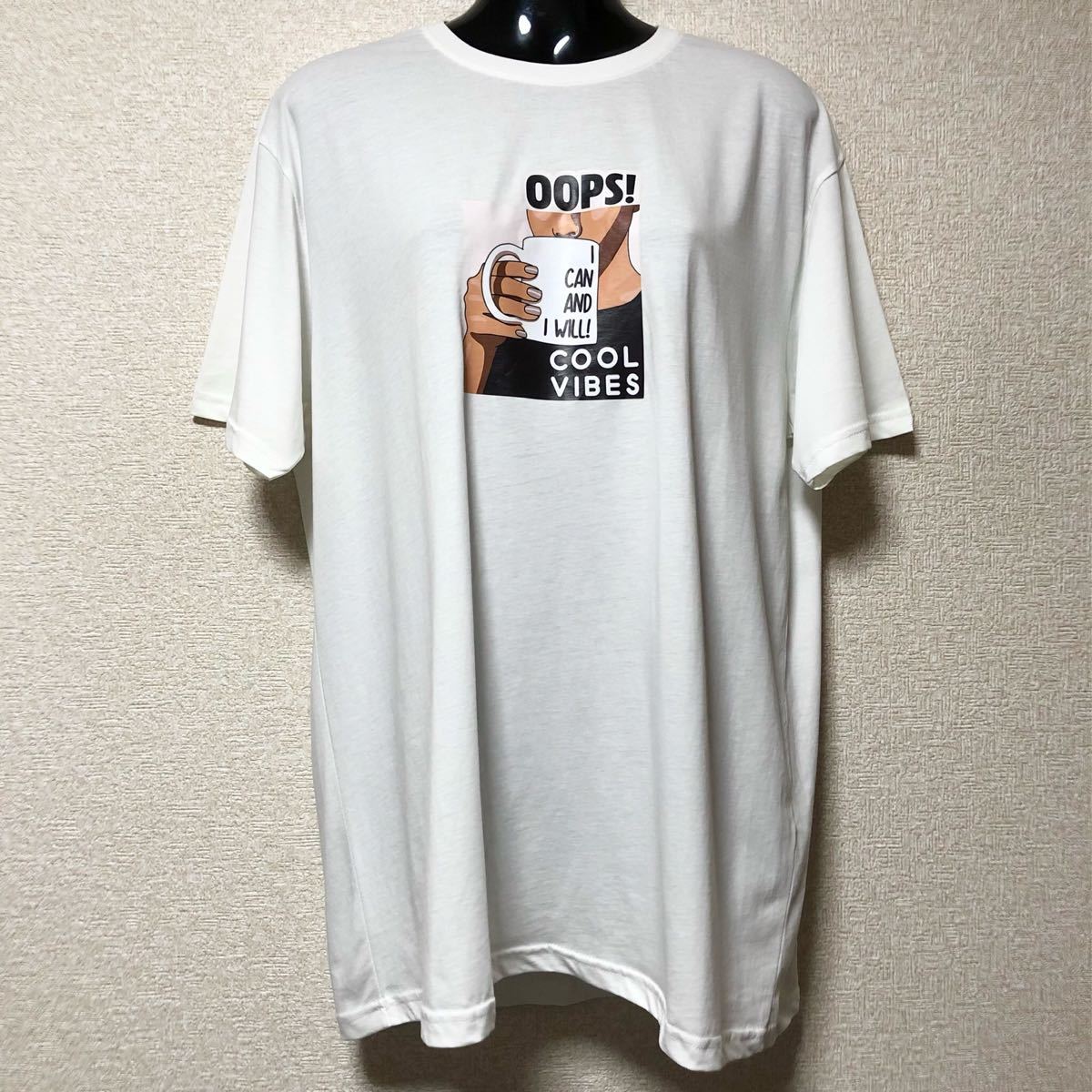 【新品】POPイラストプリントBIGTシャツ
