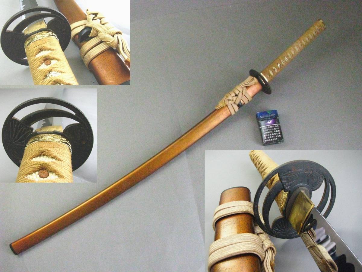 ☆模造刀☆鉄製 鍔☆日本刀☆模擬刀☆品☆ ☆模造刀☆鉄製 鍔☆日本刀☆模擬刀☆品☆
