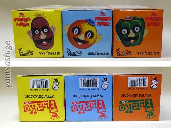 新品FUNKO 60sオリジナル版 ミスターポテトヘッド 全3種セット