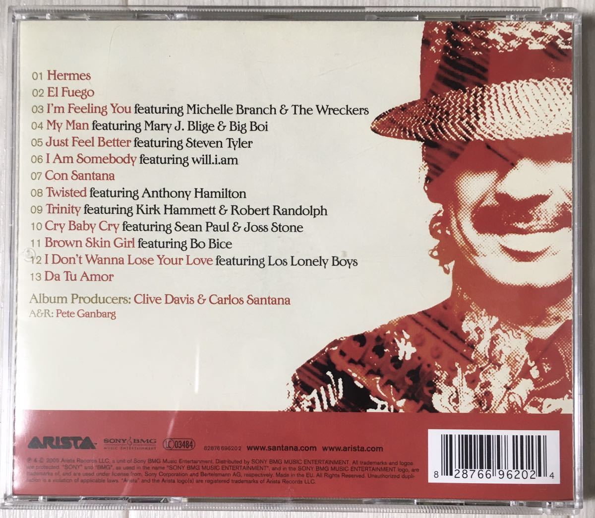 美品 輸入盤CD / Santana - all that i am / Latin Rock Soul Funk / Steven Tyler / Mary J. Blige / Big Boi / Joss Stone / Will.I.Am_画像3