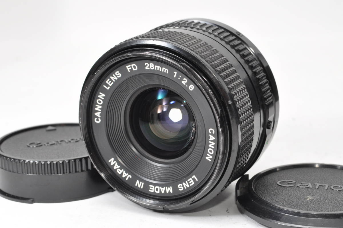 並品キャノンCANON NEW FD 28mm F2.8 【722676】 ♯A406 | JChere雅虎