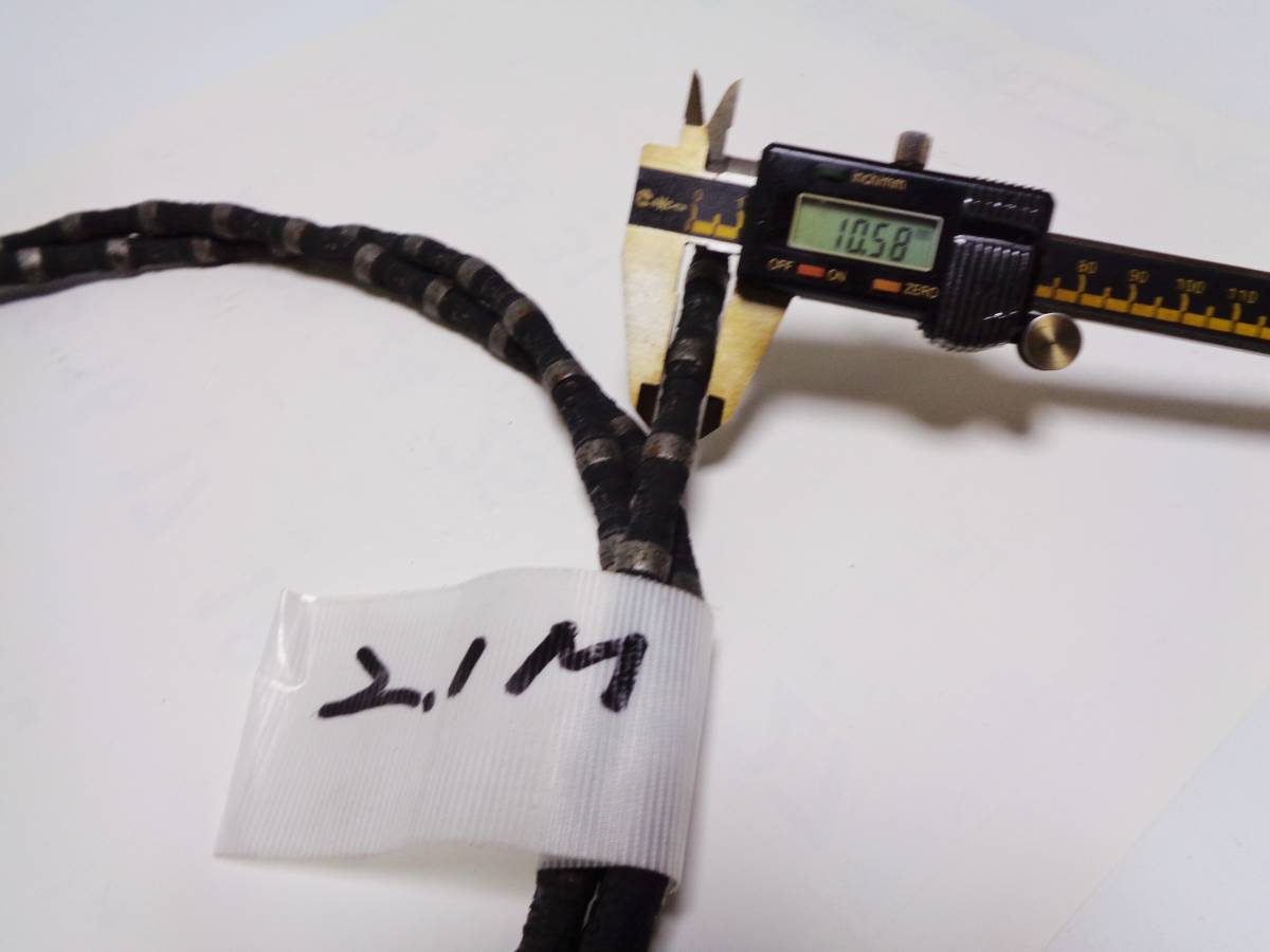 ☆バリ山☆ダイヤモンドワイヤー 2.1M ワイヤーソー用 /// コンセック