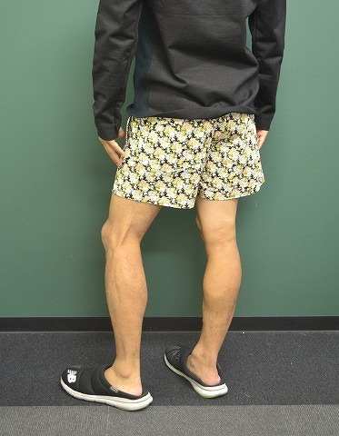 MISTERGENTLEMAN (ミスタージェントルマン)LITTLE BLACK FLOWER SHORTS リトルフラワーショーツ ショートパンツ ハーフ 総柄花柄短パンXL_画像9