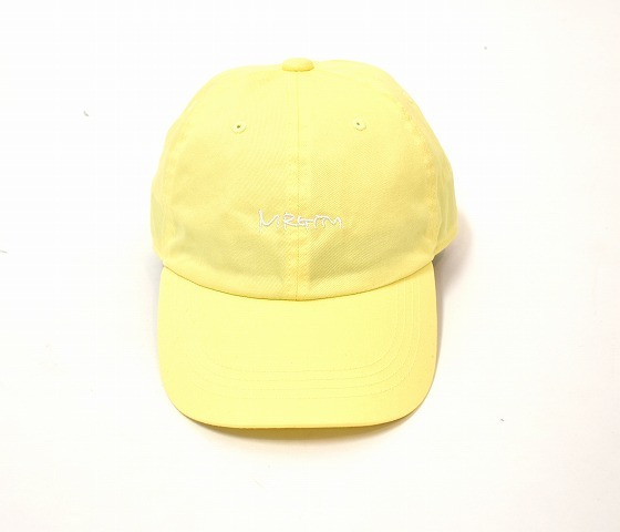 MISTERGENTLEMAN (ミスタージェントルマン) MRGTM CAP LOGO ロゴ 6パネルキャップ 帽子 YELLOW FREE 刺繍 ハット Mr.GENTLEMAN 日本製_画像1