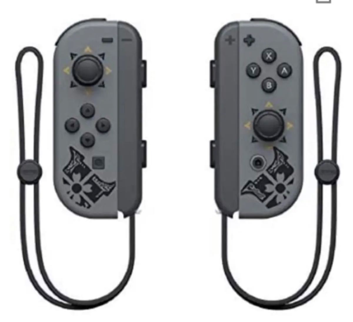 Nintendo Switch モンスターハンターライズ スペシャルエディションジョイコン左右、ストラップのみです。