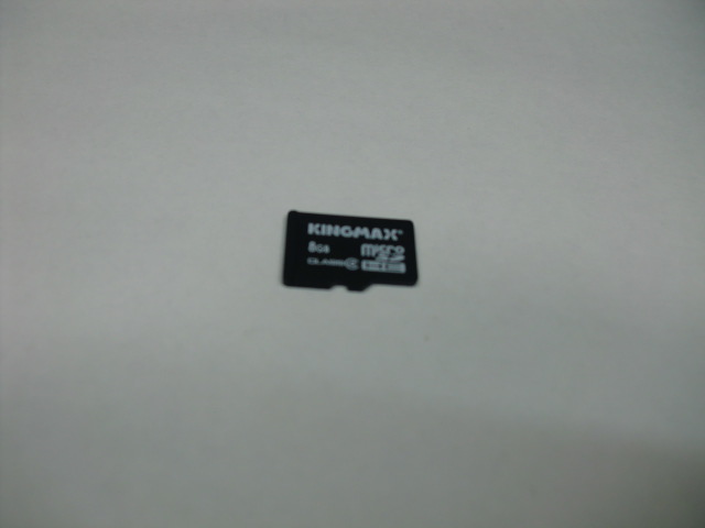 micro SDHCカード　KINGMAX　8ＧＢ　フォーマット済み　送料63円～　マイクロ　ＳＤカード_画像1