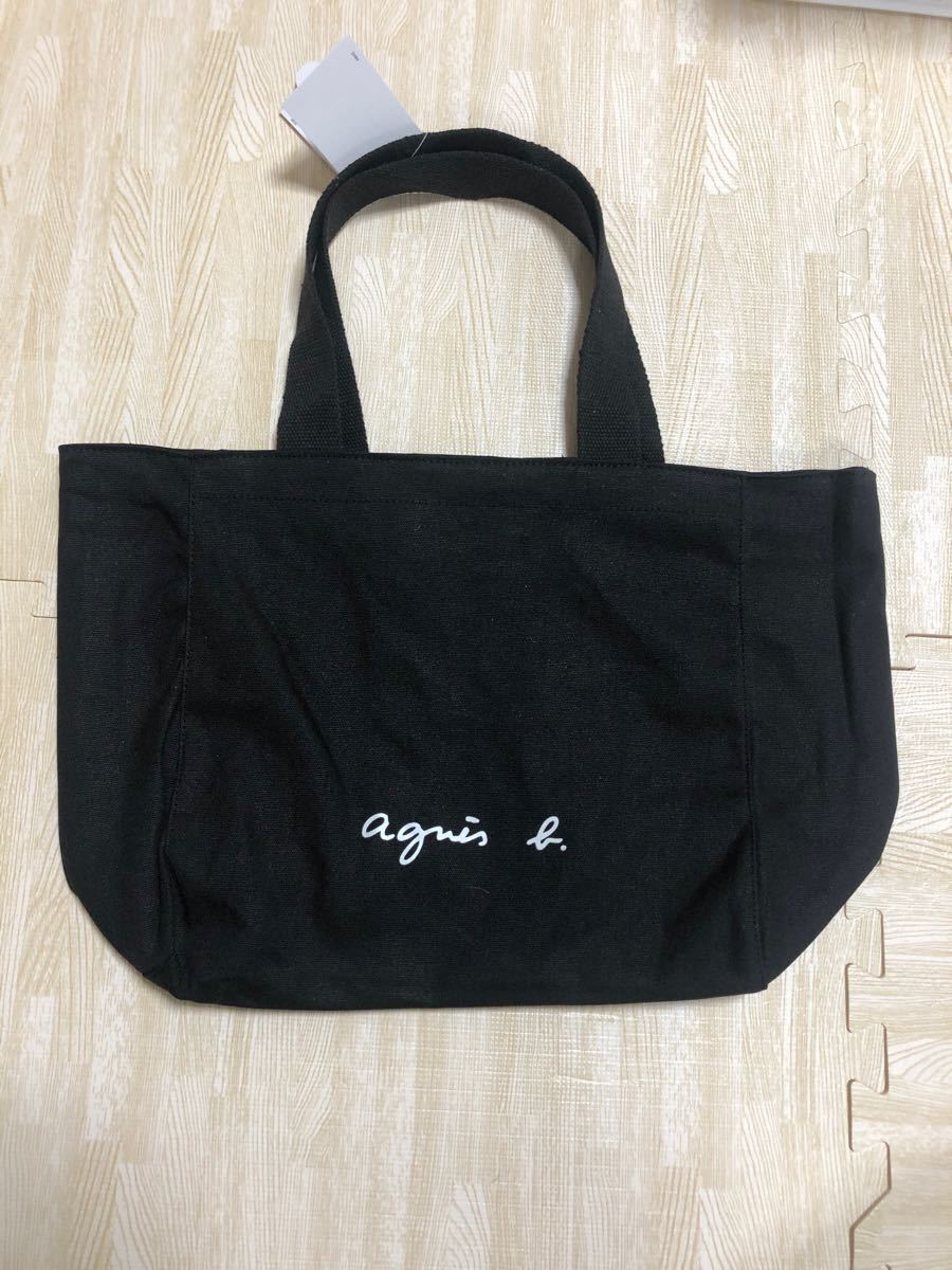 アニエスベートートバッグ agnes b 黒 L|Yahoo!フリマ(旧 アニエスベートートバッグ agnes b 黒 L|Yahoo!フリマ(旧