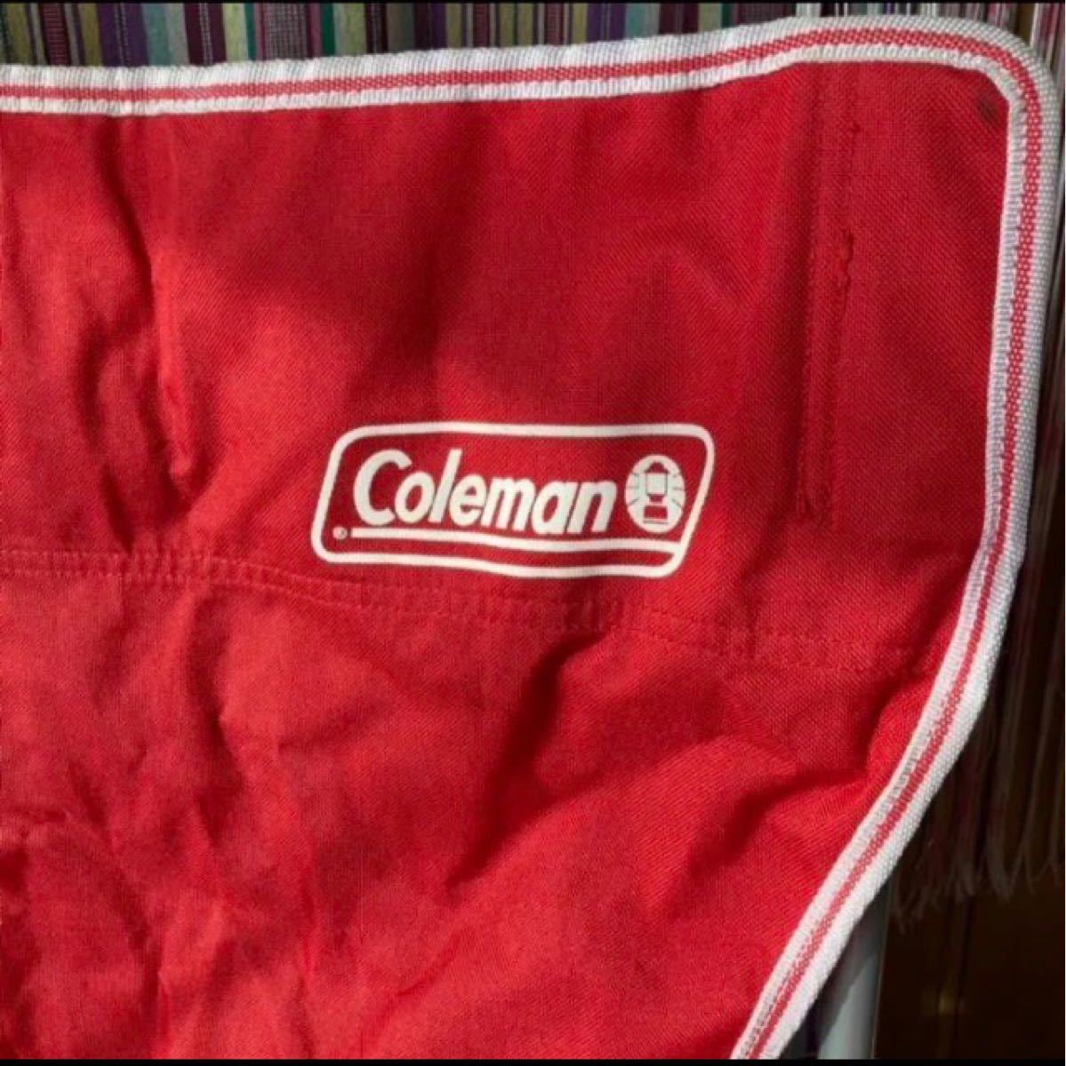 Coleman コールマン＊アームチェアIII （レッド）耐荷重: 約 80kg  ドリンクホルダー両サイド付き