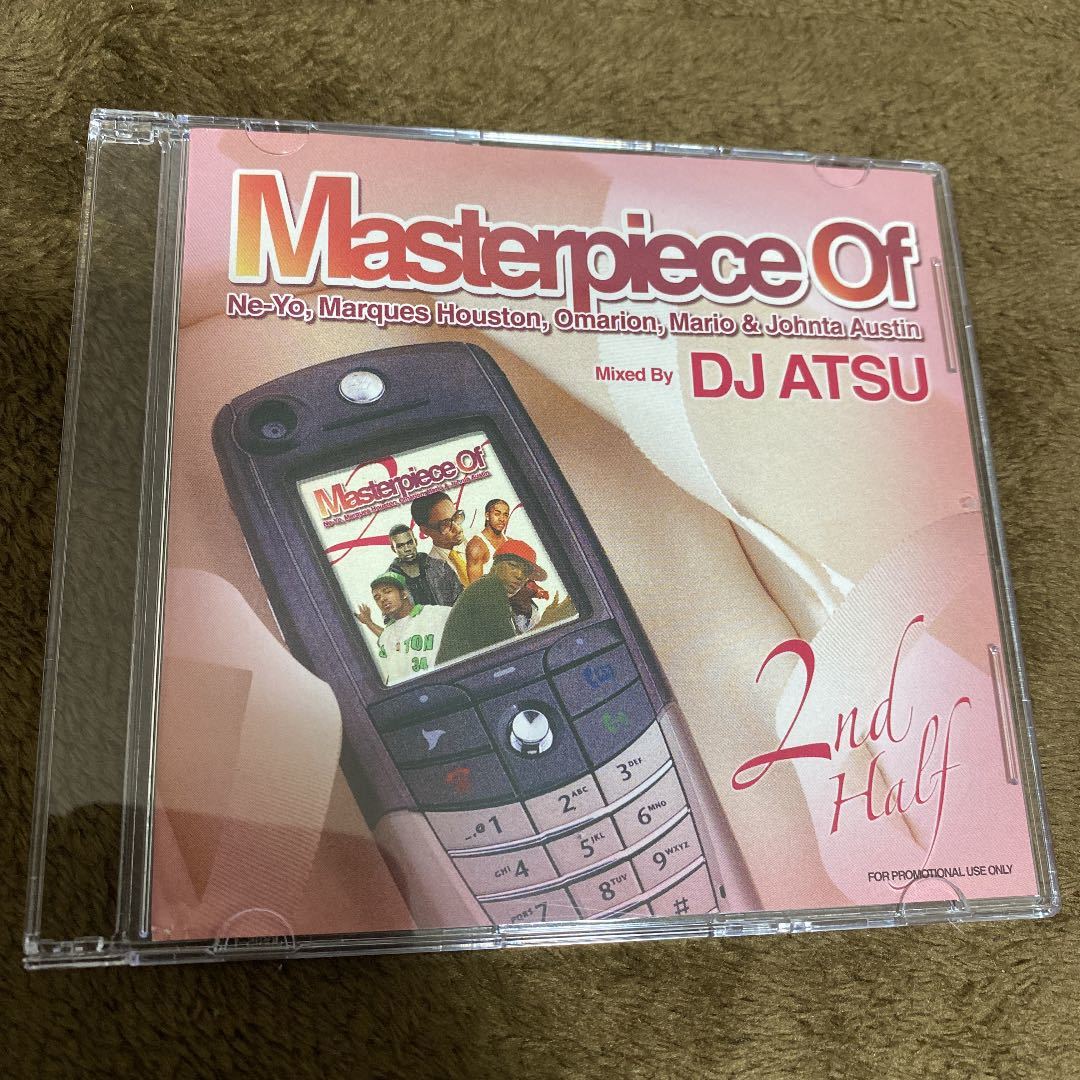 【DJ ATSU】Masterpiece Of Ne-Yo, Marques Houston, Omarion, Mario & Johnta Austin -2nd Half-【MIX CD】【廃盤】【送料無料】