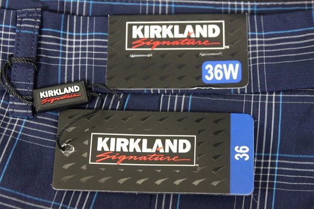 KIRKLAND カークランドシグネチャー メンズ ショートパンツ チェック柄 サイズXL/W36☆送料360円_画像3