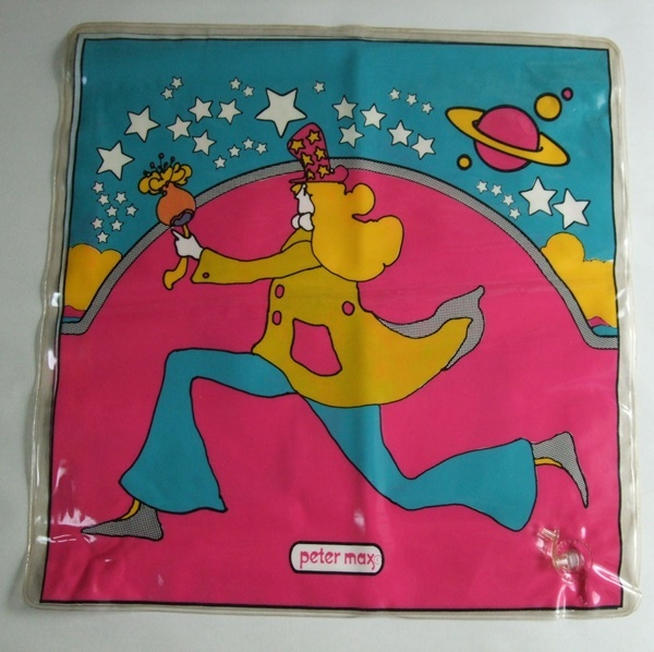 当時物 ビンテージ Peter Max ピーターマックス ビニール製 エアークッション VINTAGE 60s 70s ディスプレイ インテリア US雑貨 サイケ_画像1