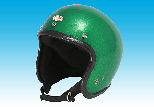 D3]■送料無料■9810-GRS ディスプレイ用 イージーライダース 70s ジェットヘルメット ラメ ヴィンテージ ビンテージ_画像1