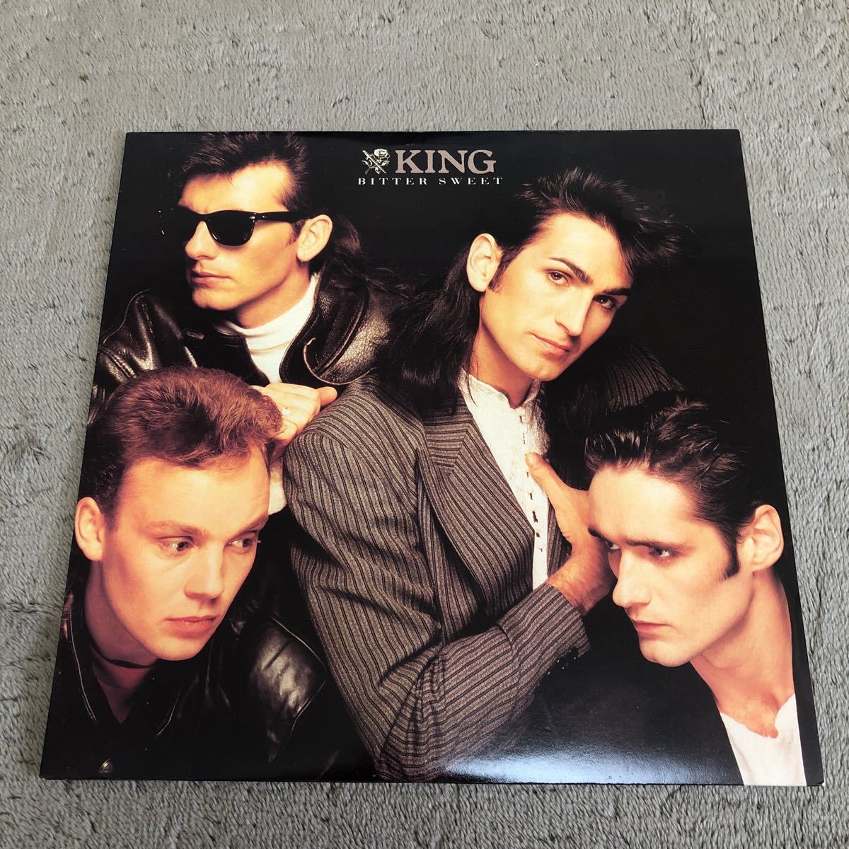 KING　キング / bitter sweet / UK盤　イングランド盤 LP レコード / 洋楽ロック / 80年代 /_画像1