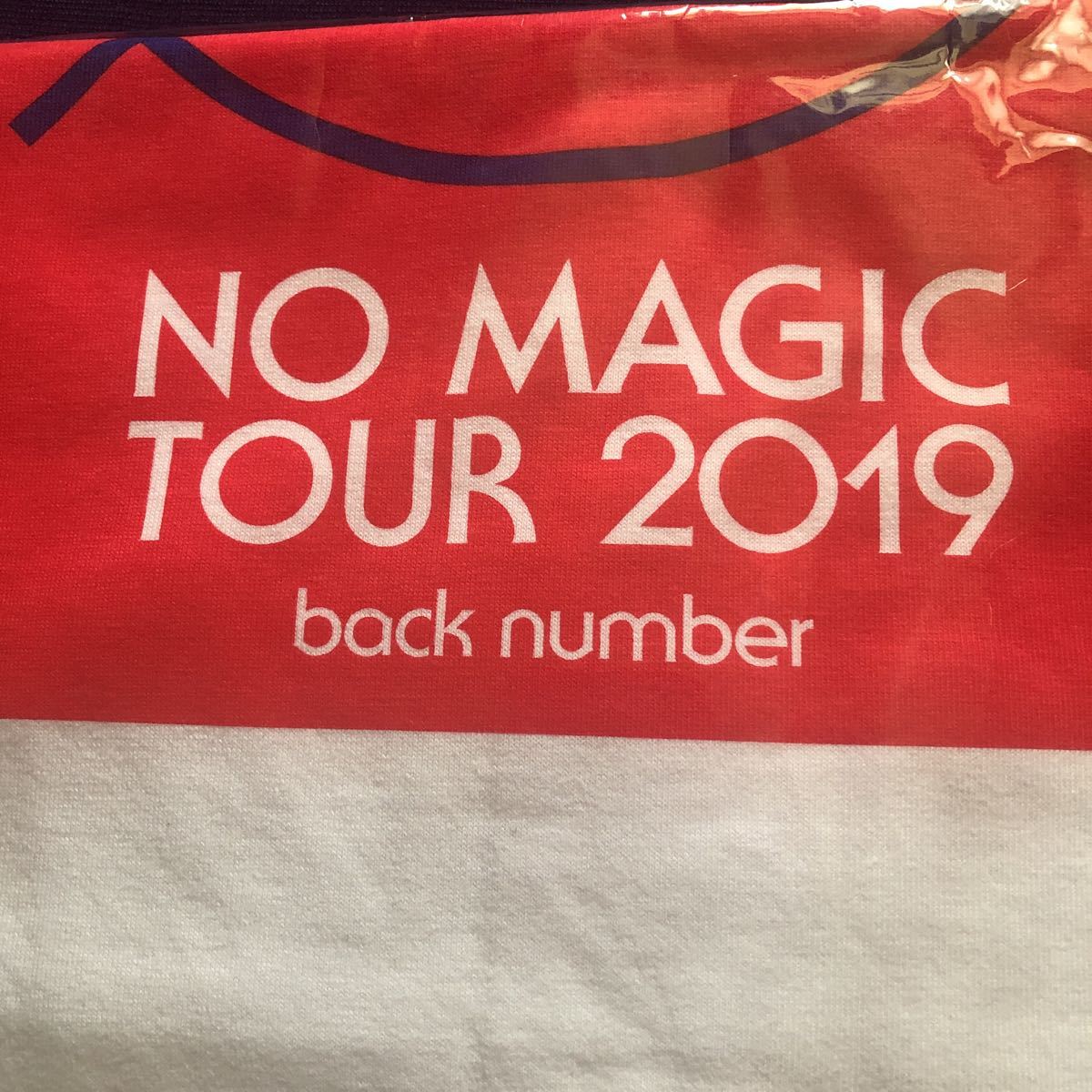 buck number задний номер NO MAGIC Tour 2019 футболка M размер Tour товары 