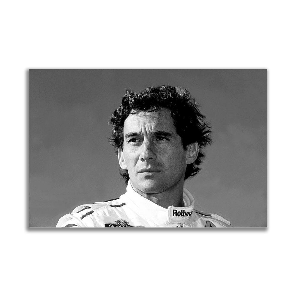 Ayrton Senna アイルトン・セナ 特大 ポスター 約150x100cm 海外 F1 インテリア グッズ 絵 雑貨 写真 フォト アート 大判 大 33_画像3