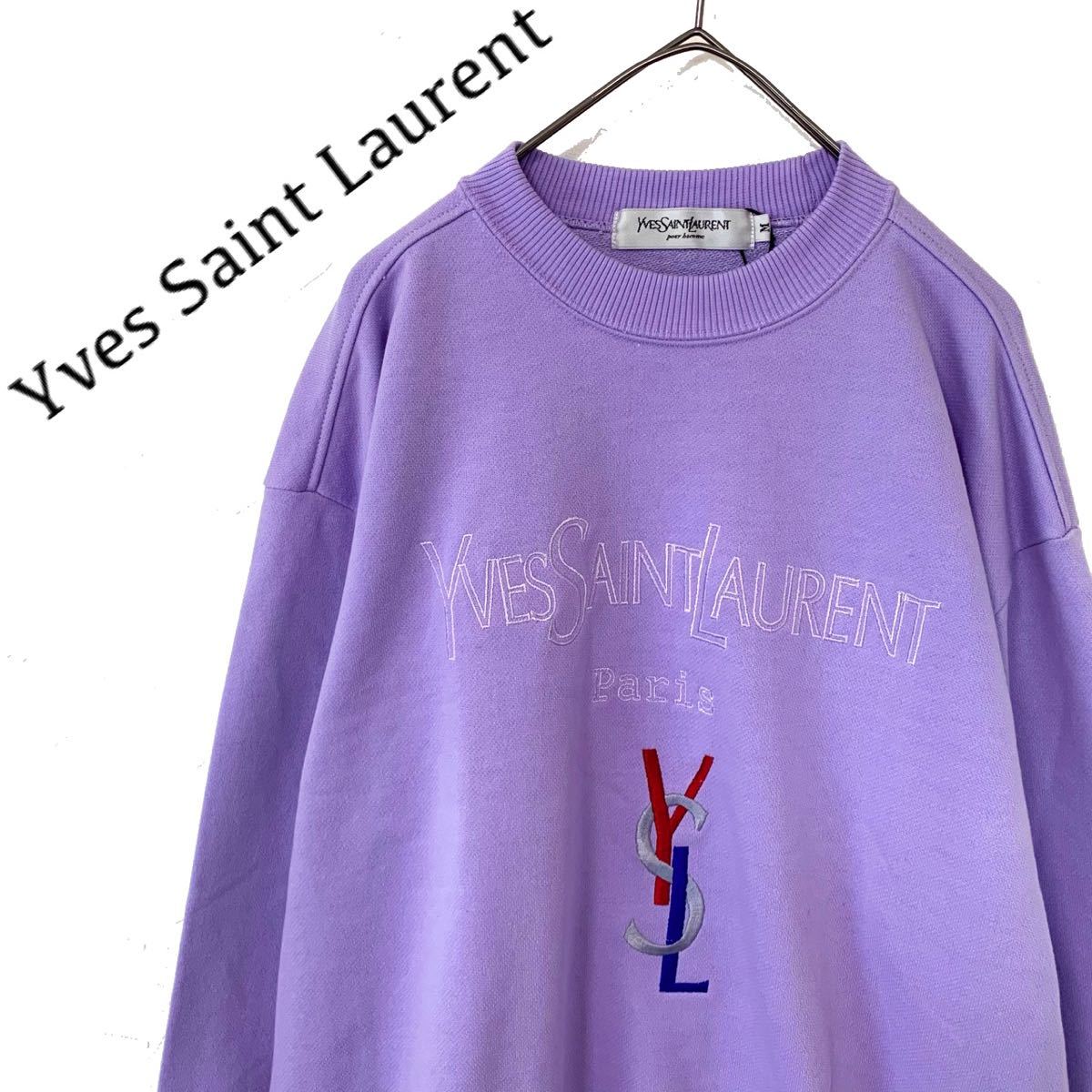 送料無料】【新品】Yves Saint Laurent イブサンローラン スウェット