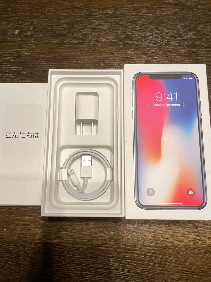 ラスト早い方勝ち特別割!】iPhone X 本体と充電器 箱付 ceratinxd.com